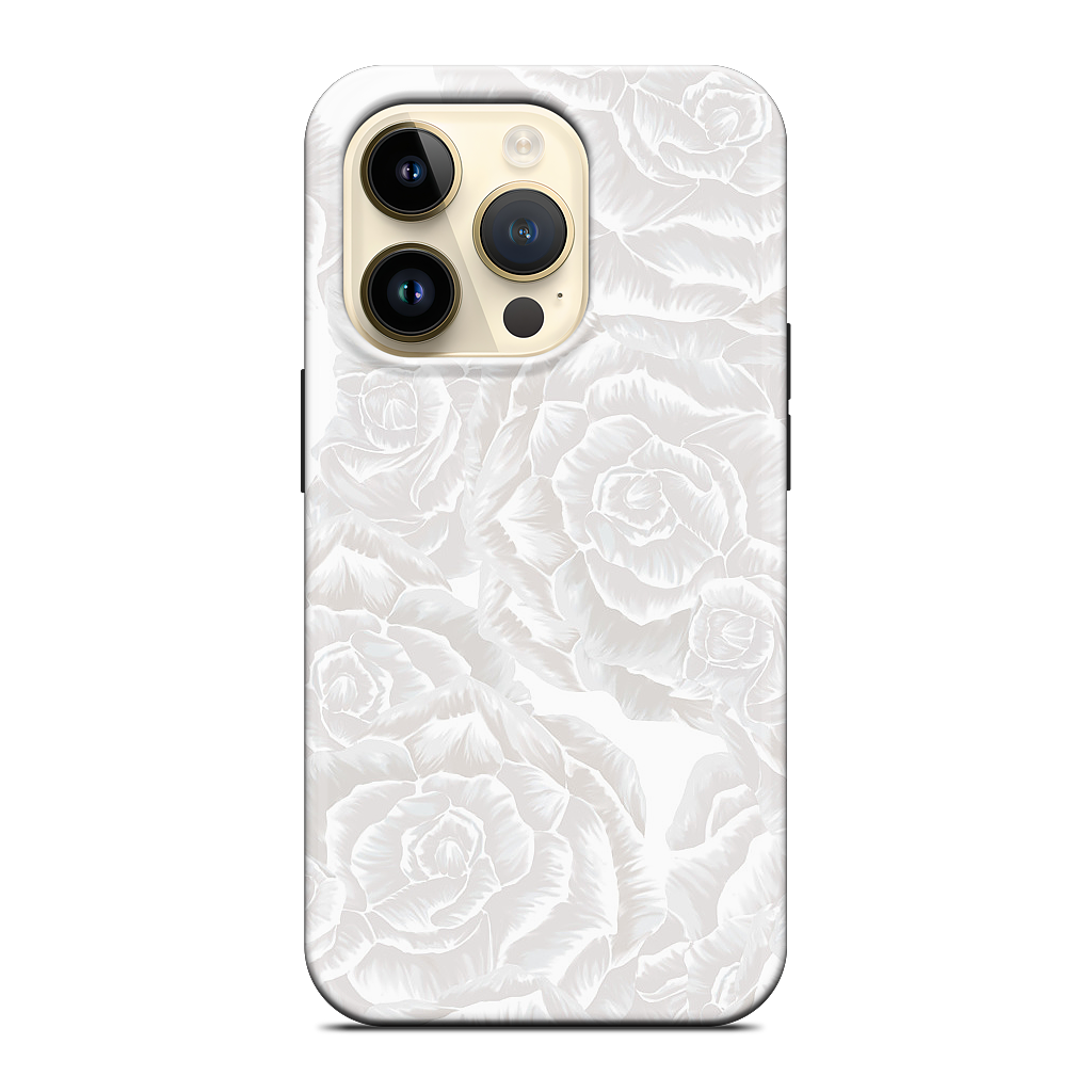 White Rose iPhone Case