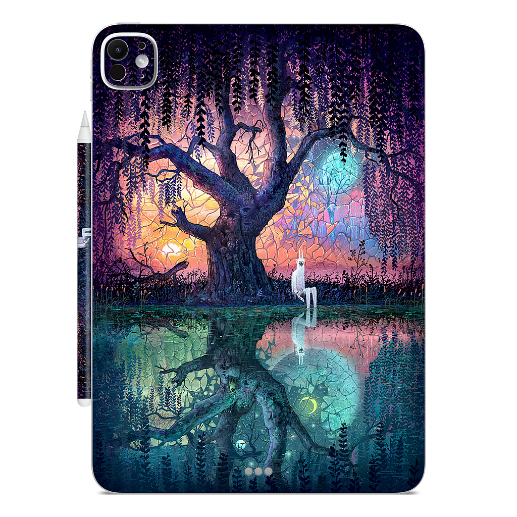 On the Banks of Broken Worlds iPad Skin