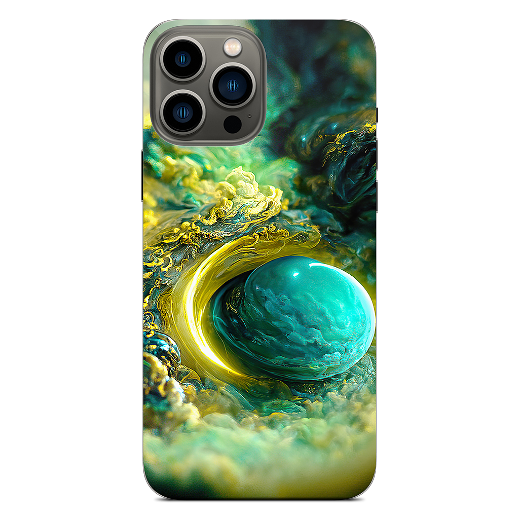 Planetary Accretion iPhone Skin