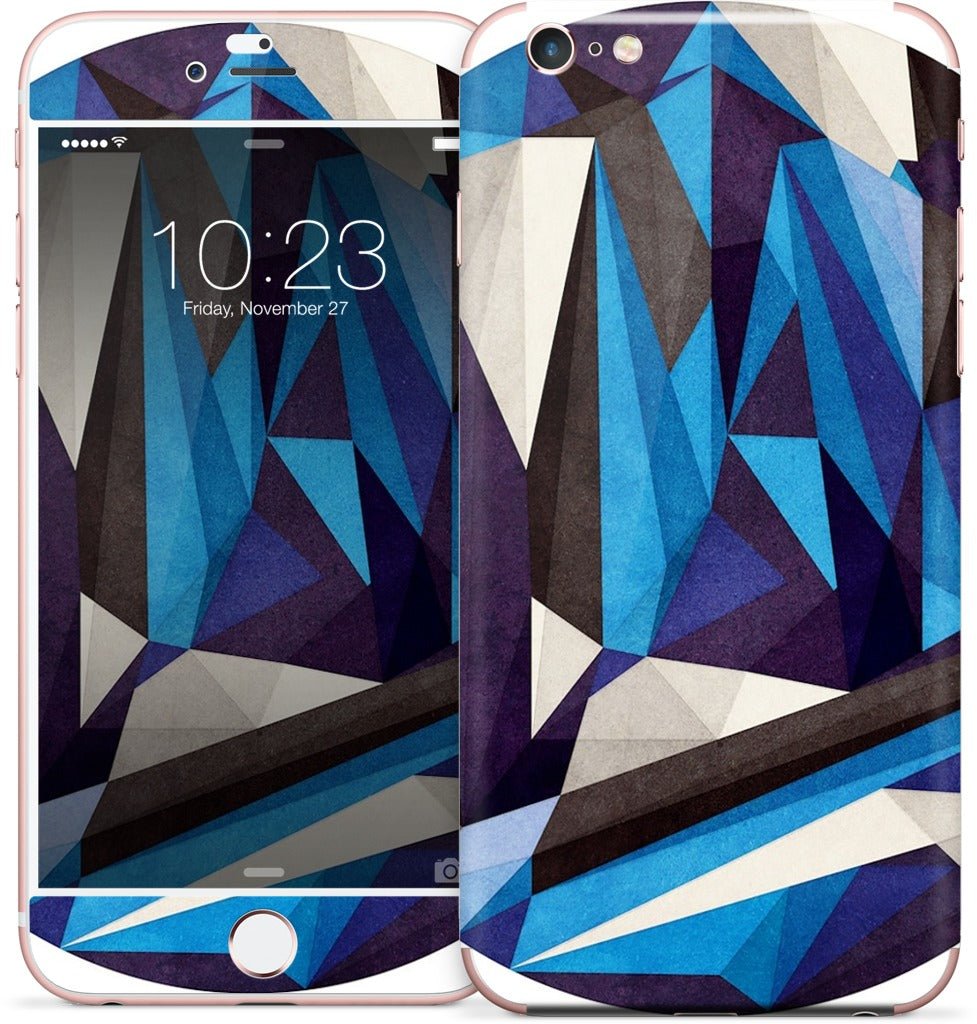 Blue Something iPhone Skin