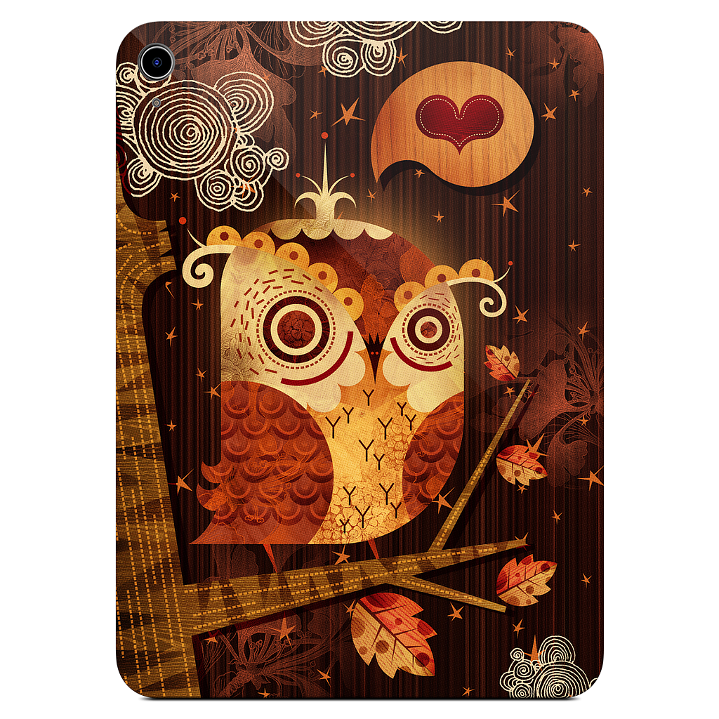 The Enamored Owl iPad Skin