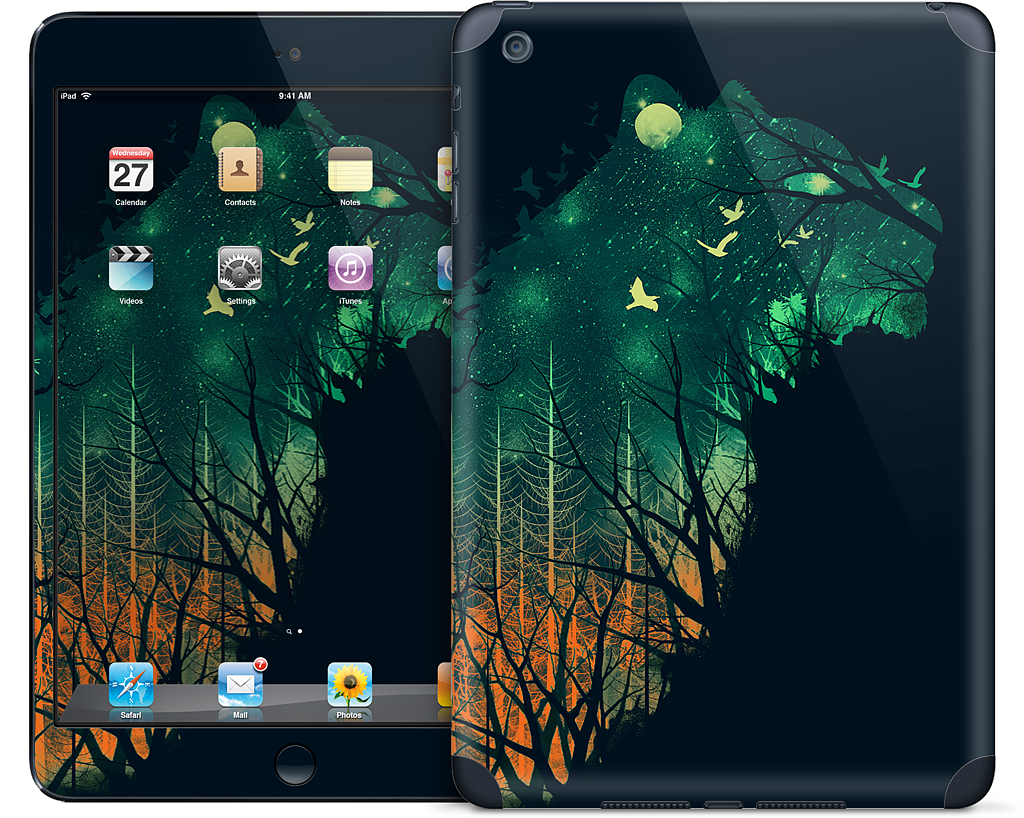 Space Tiger iPad Skin