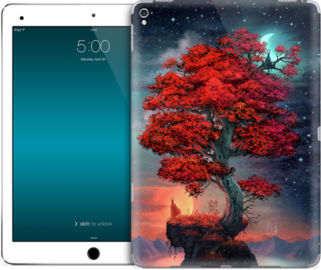 Light & Dark in Equal Parts iPad Skin