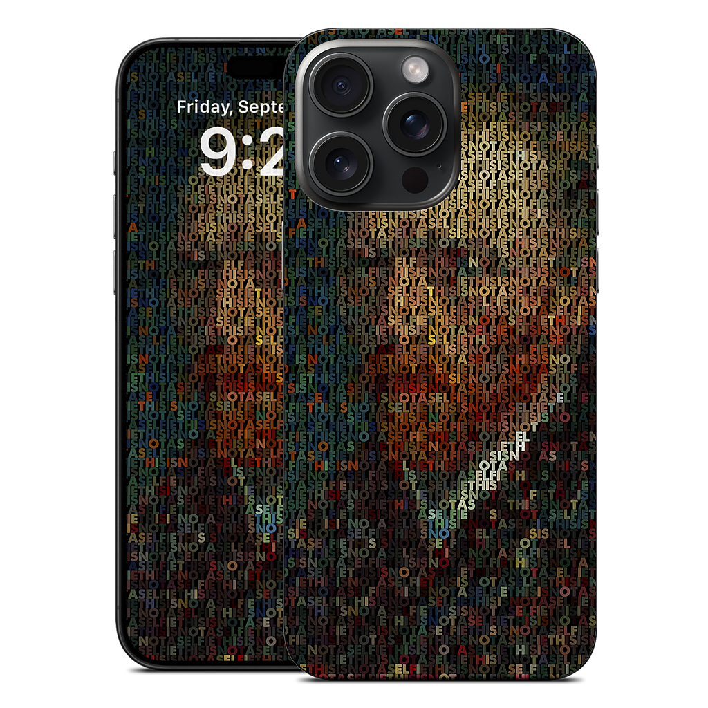 This Is Not A Selfie II iPhone Skin