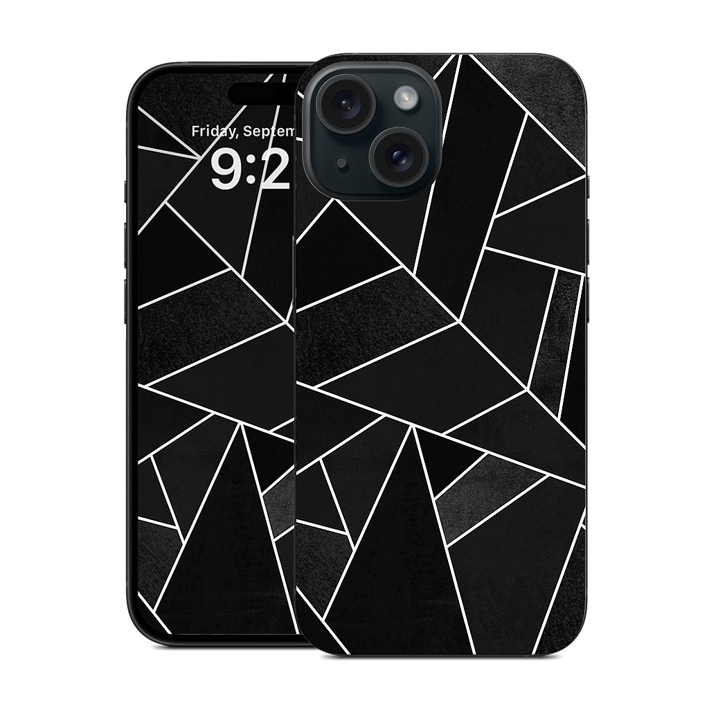 Black Stone iPhone Skin