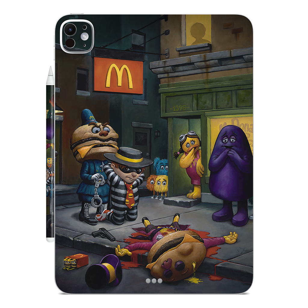 McCheese Gets Greased iPad Skin