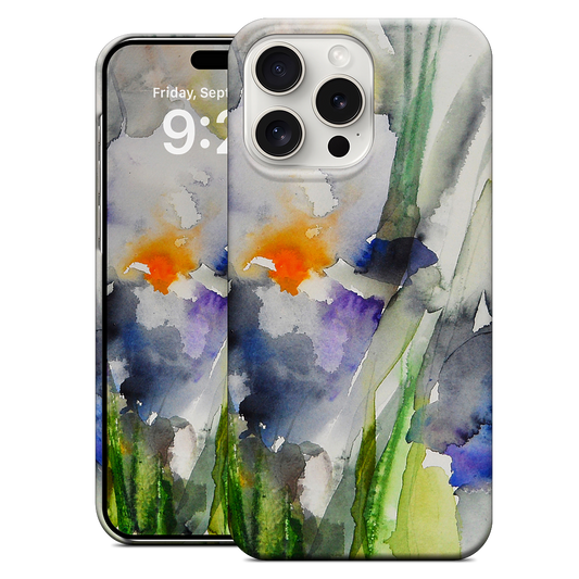 Blue Irises iPhone Case