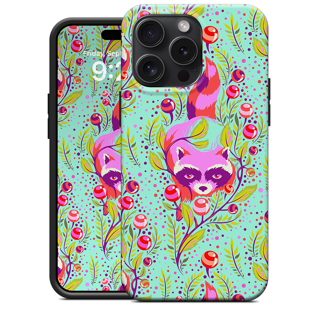 Raccoon Poppy iPhone Case