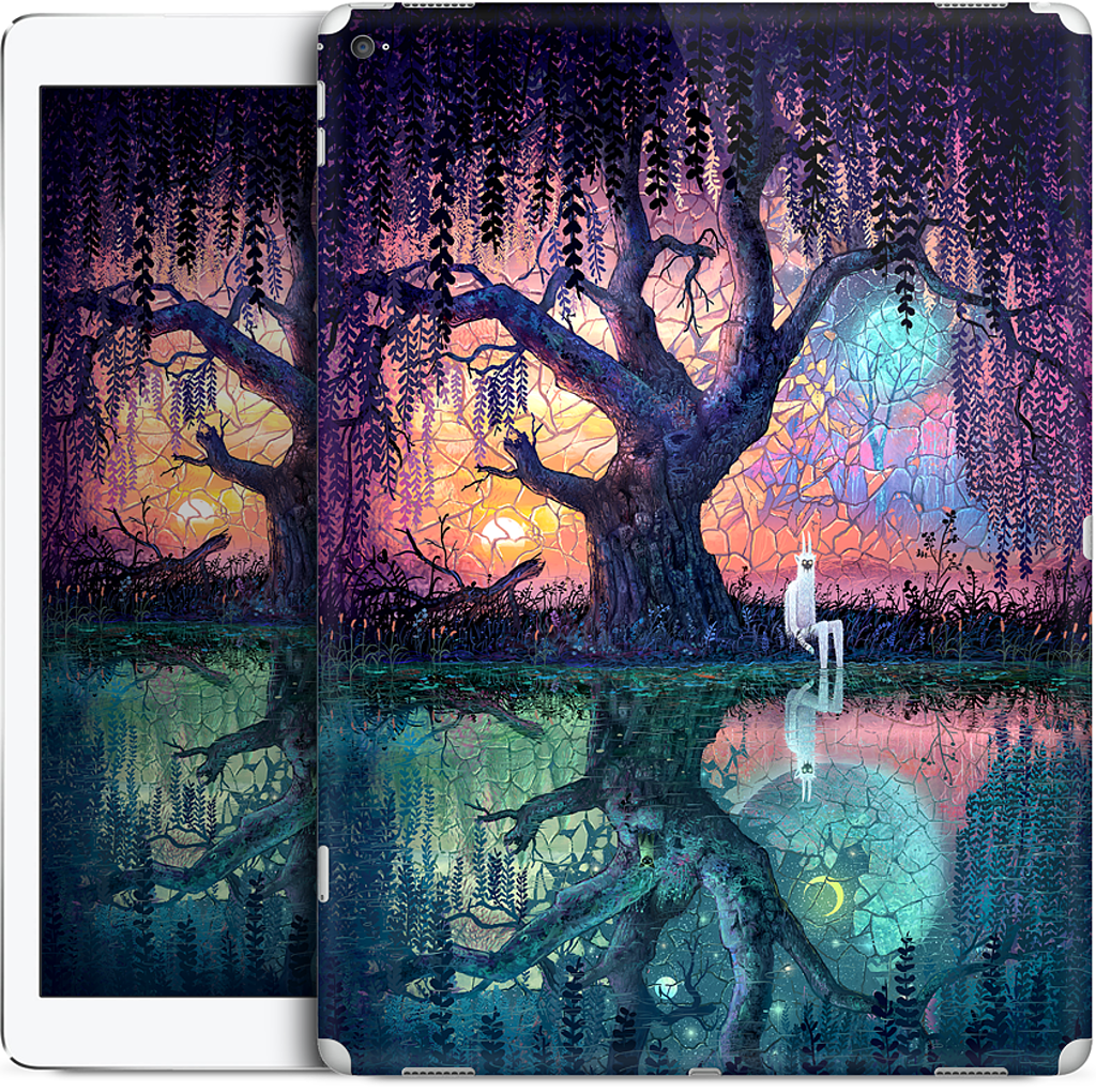 On the Banks of Broken Worlds iPad Skin