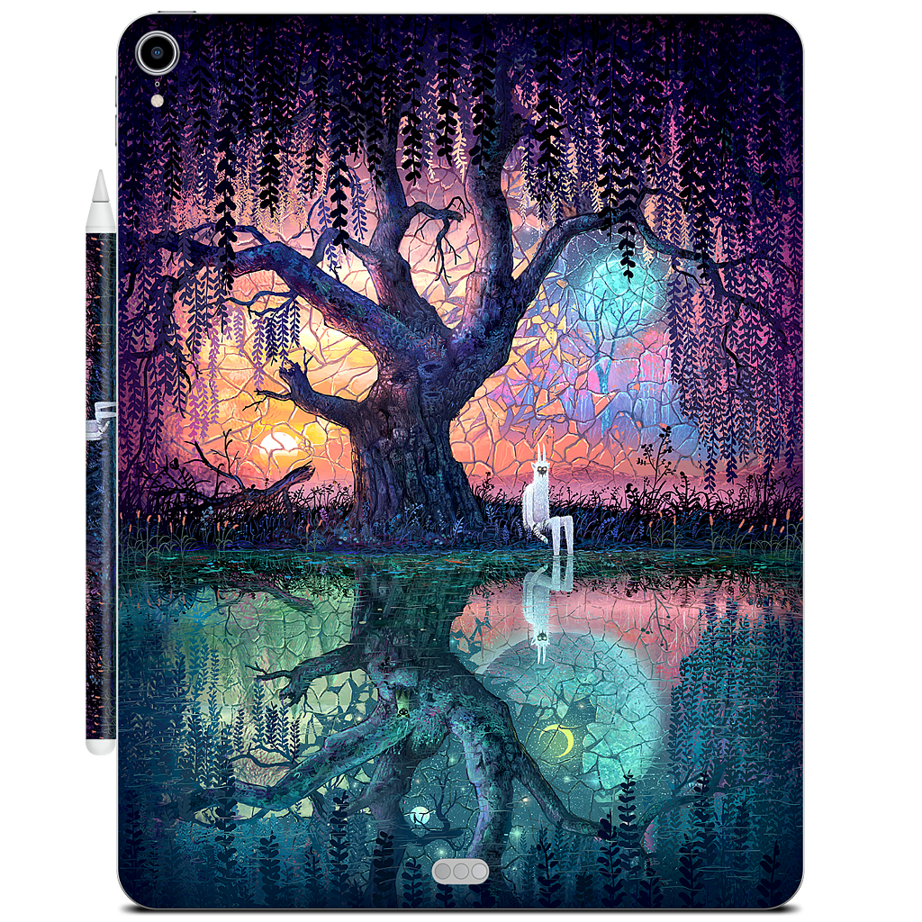 On the Banks of Broken Worlds iPad Skin