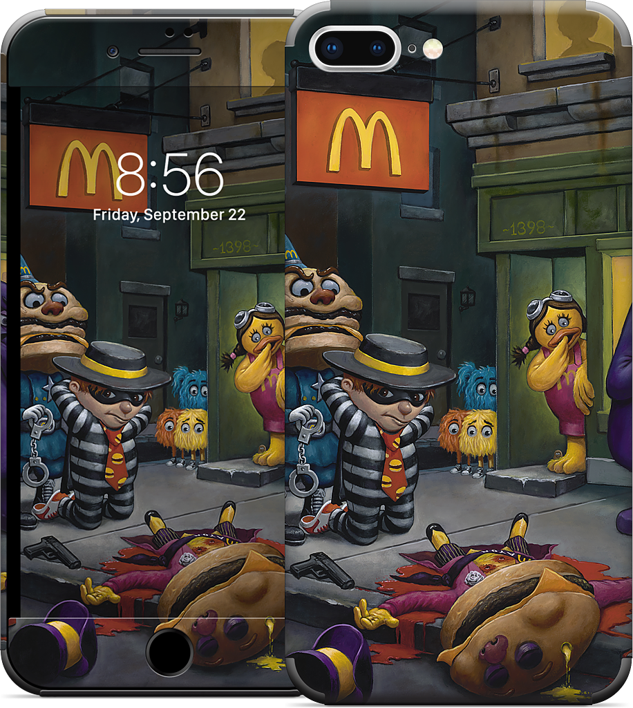 McCheese Gets Greased iPhone Skin