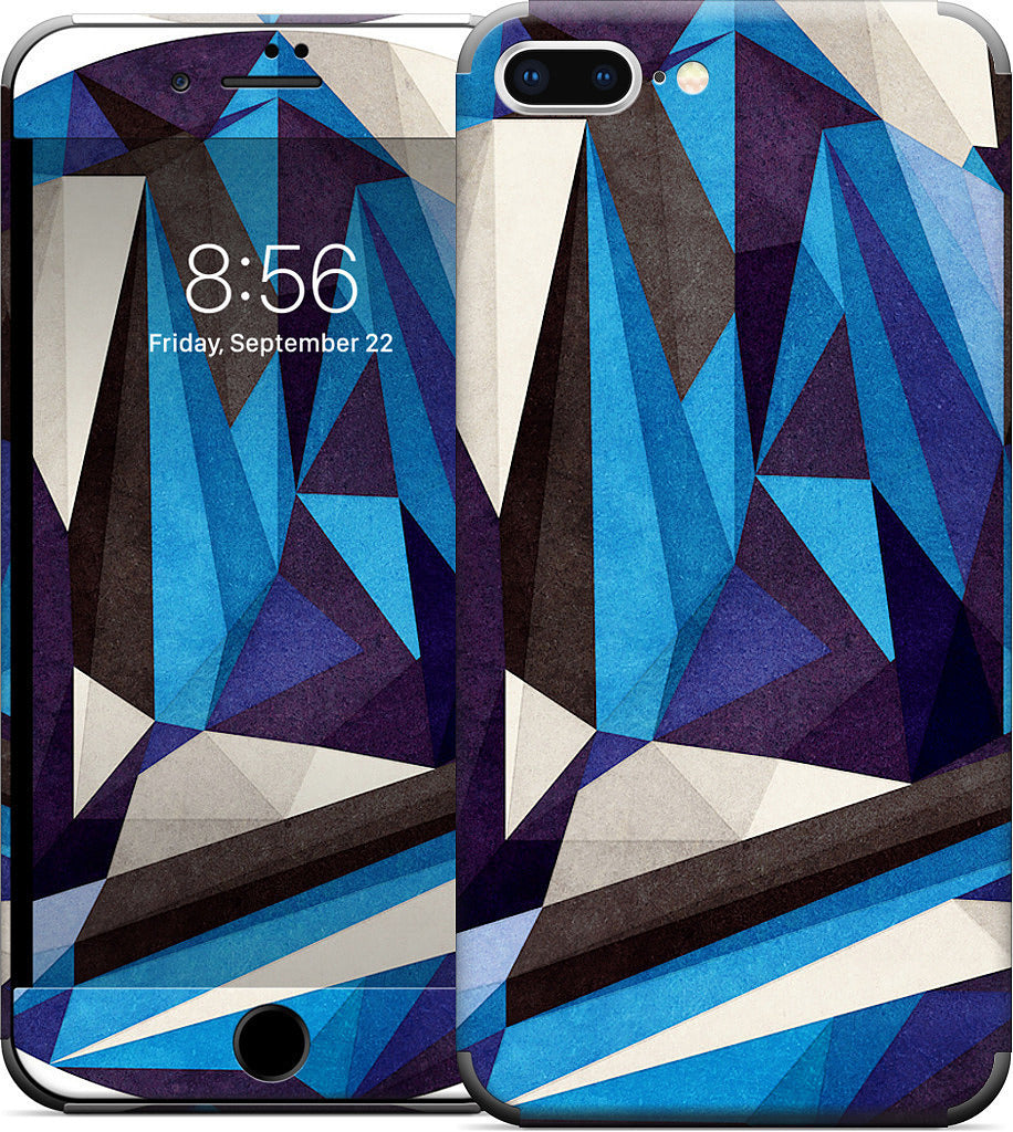 Blue Something iPhone Skin