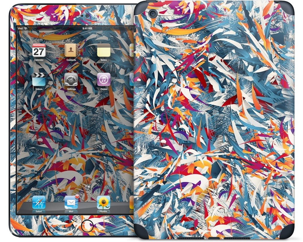 Excited Colours iPad Skin