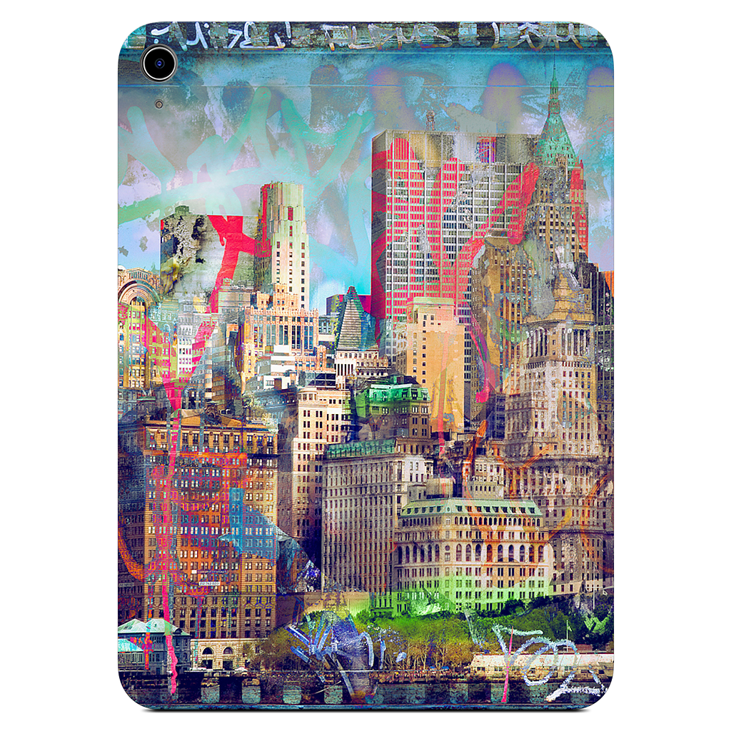 Graffiti Skyline iPad Skin