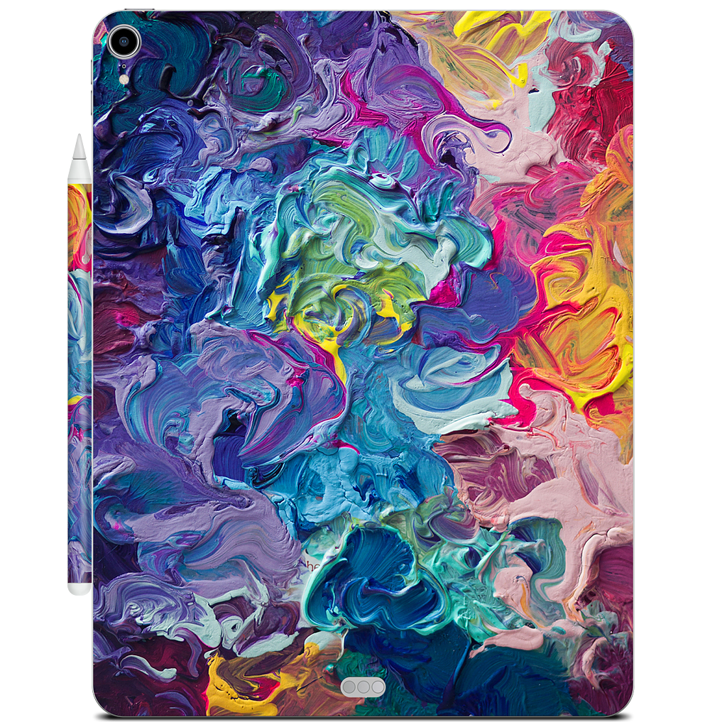 Rainbow Flow Abstract iPad Skin