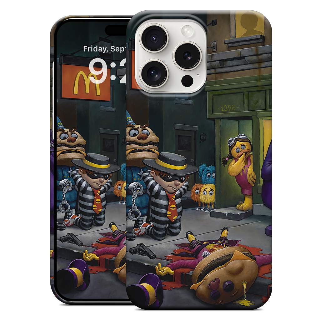 McCheese Gets Greased iPhone Case