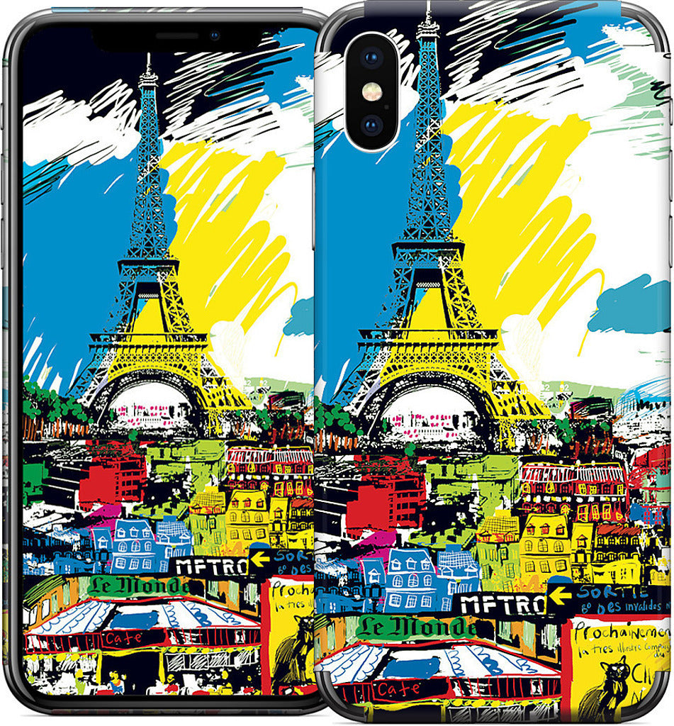 Paris Skyline iPhone Skin