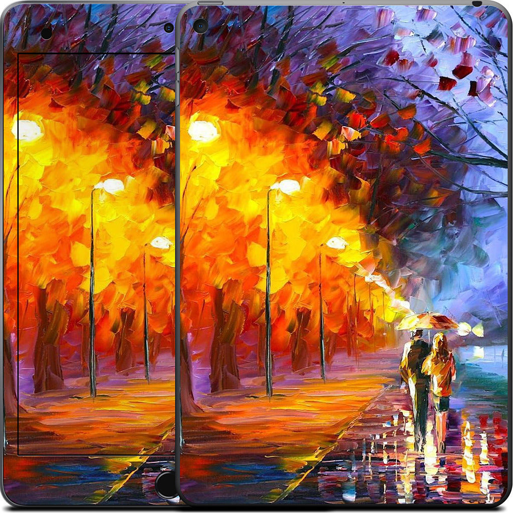 ALLEY BY THE LAKE by Leonid Afremov iPad Skin