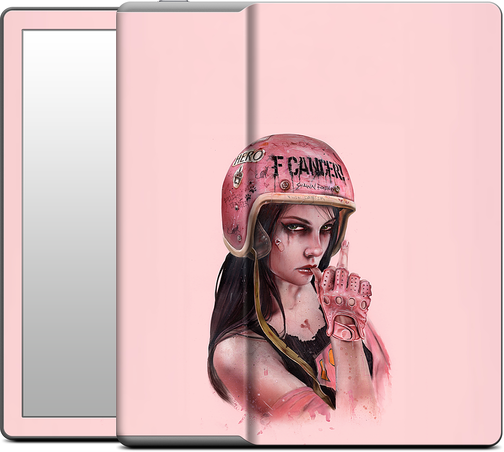 F Cancer Kindle Skin