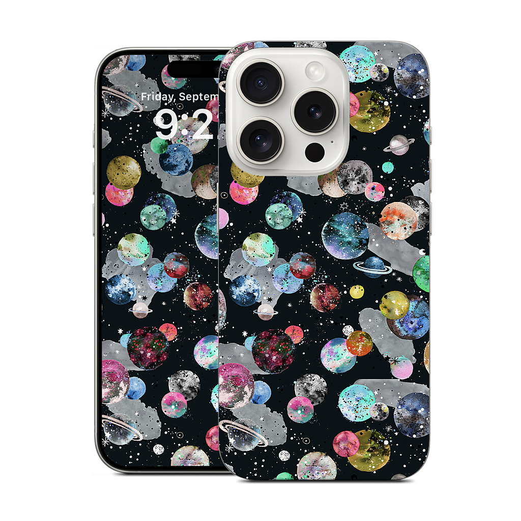 Cosmic Collage iPhone Skin