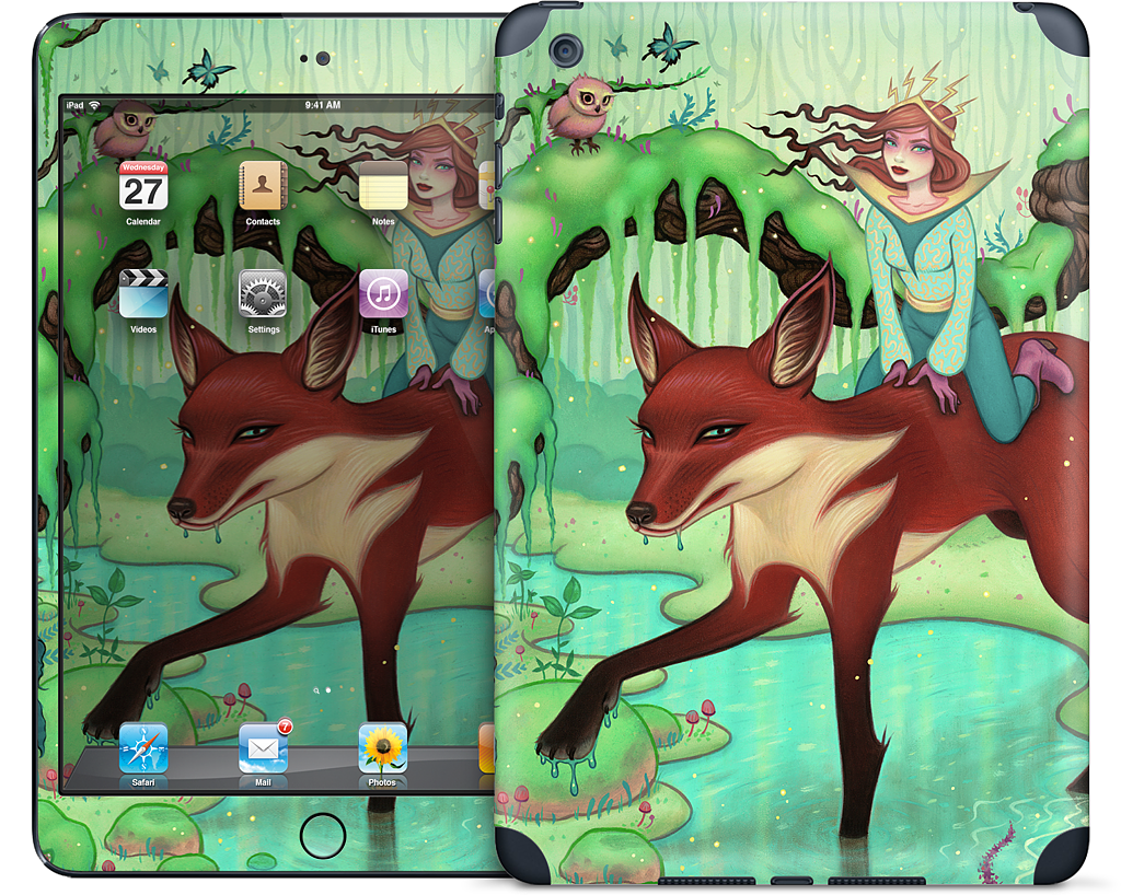 The Fox's Respite iPad Skin