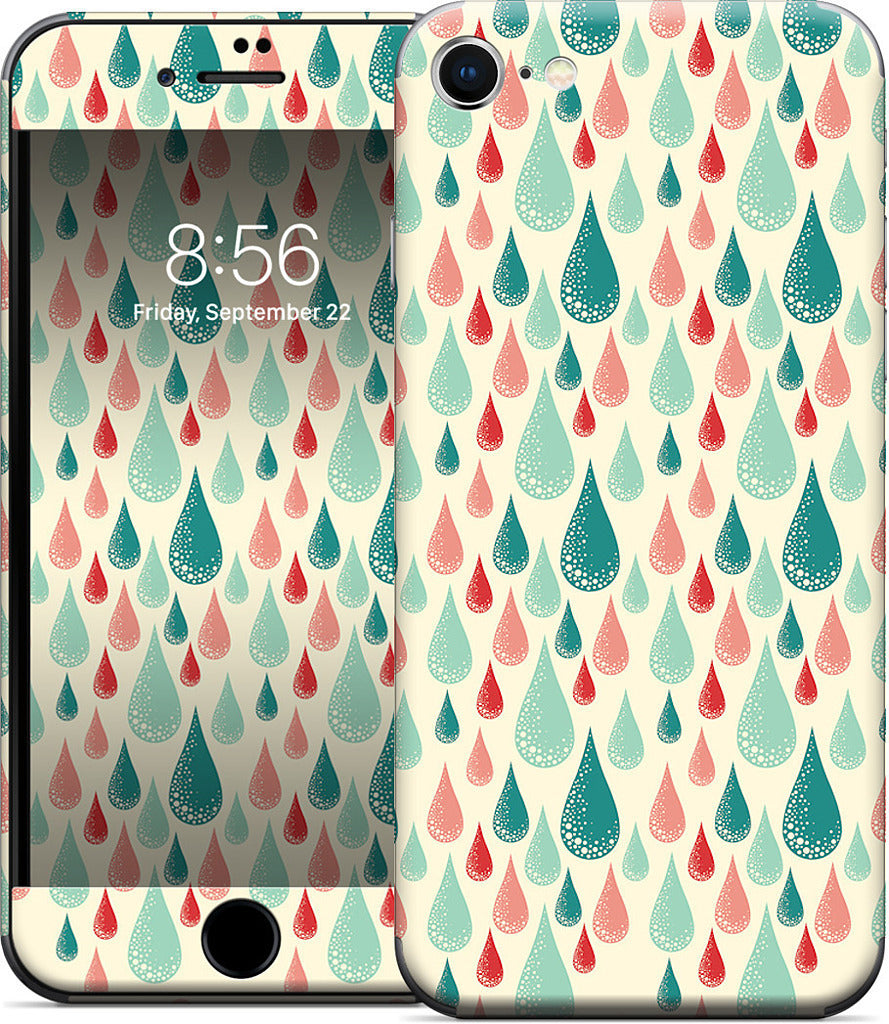 Rain Drops iPhone Skin