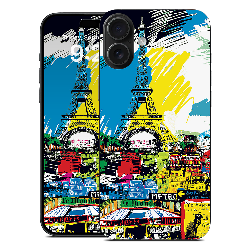 Paris Skyline iPhone Skin