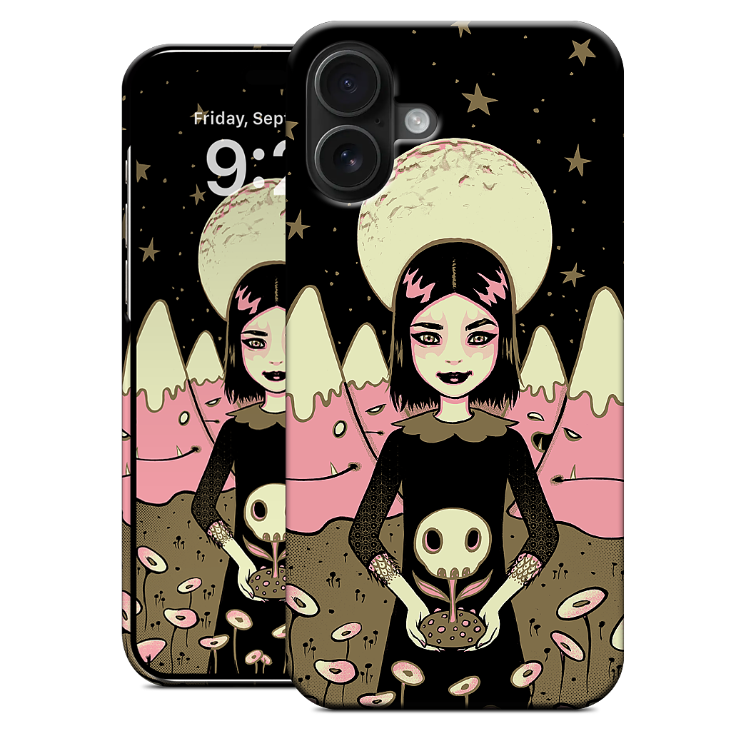 Moon Girl  iPhone Case