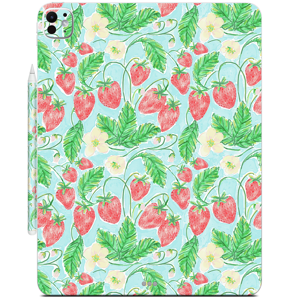 Wild Strawberries iPad Skin