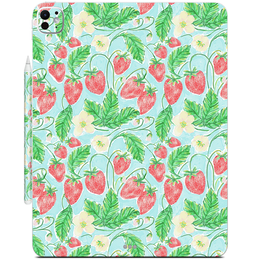 Wild Strawberries iPad Skin