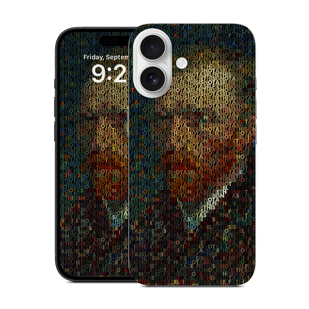 This Is Not A Selfie II iPhone Skin