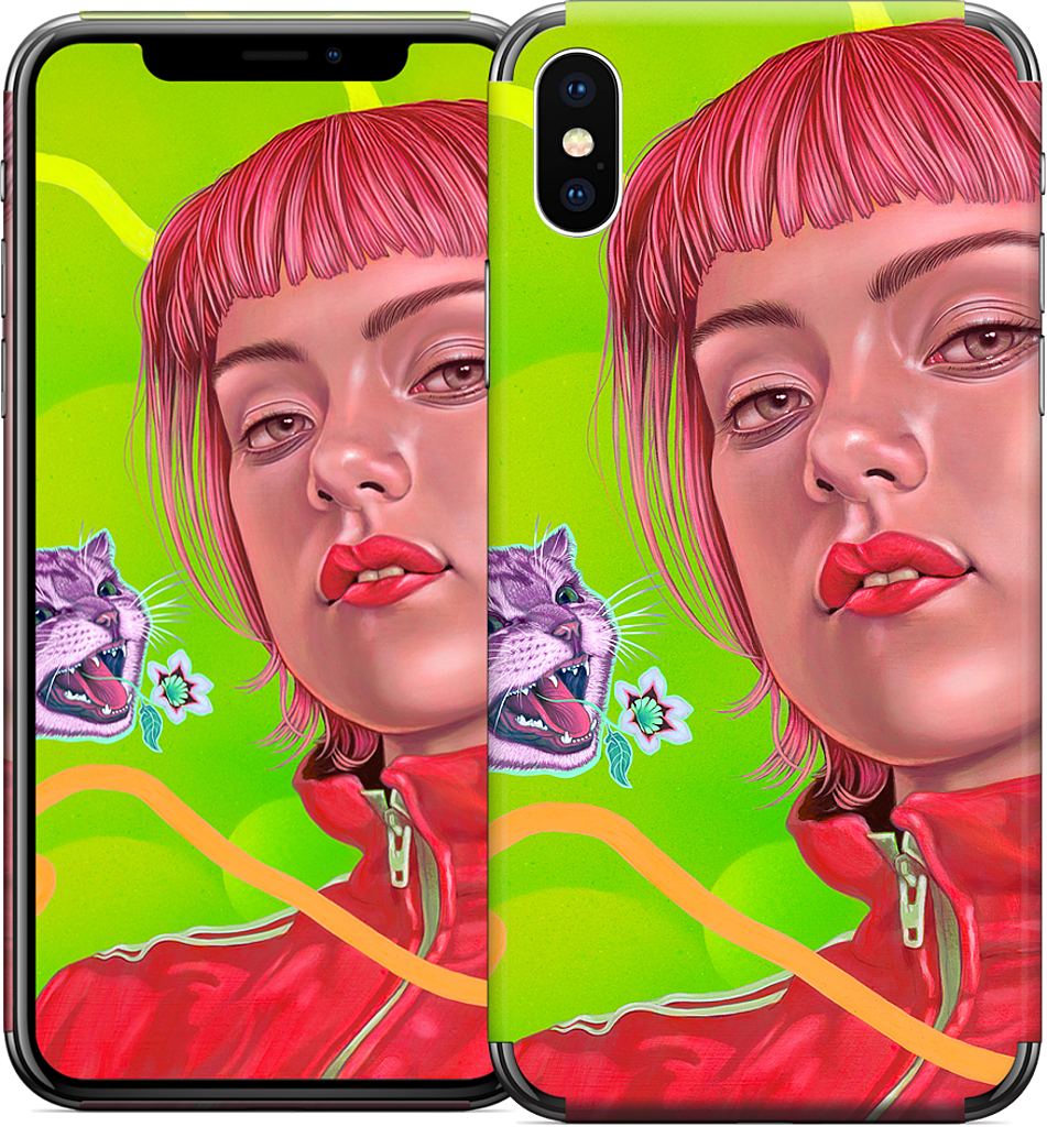 Kleo's Kittens iPhone Skin