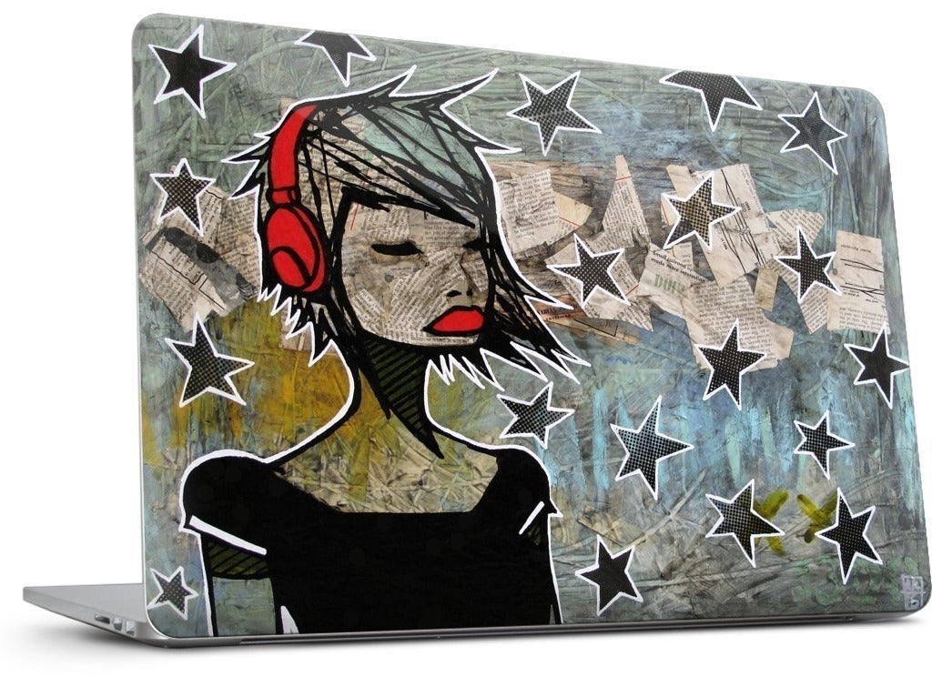 Night Music MacBook Skin