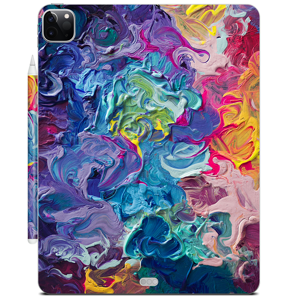 Rainbow Flow Abstract iPad Skin