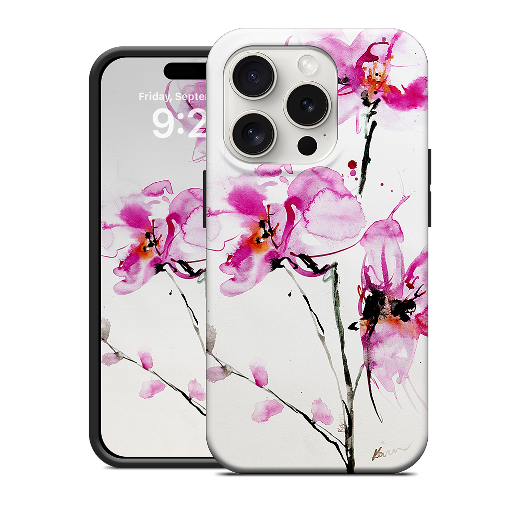 Orchids I iPhone Case