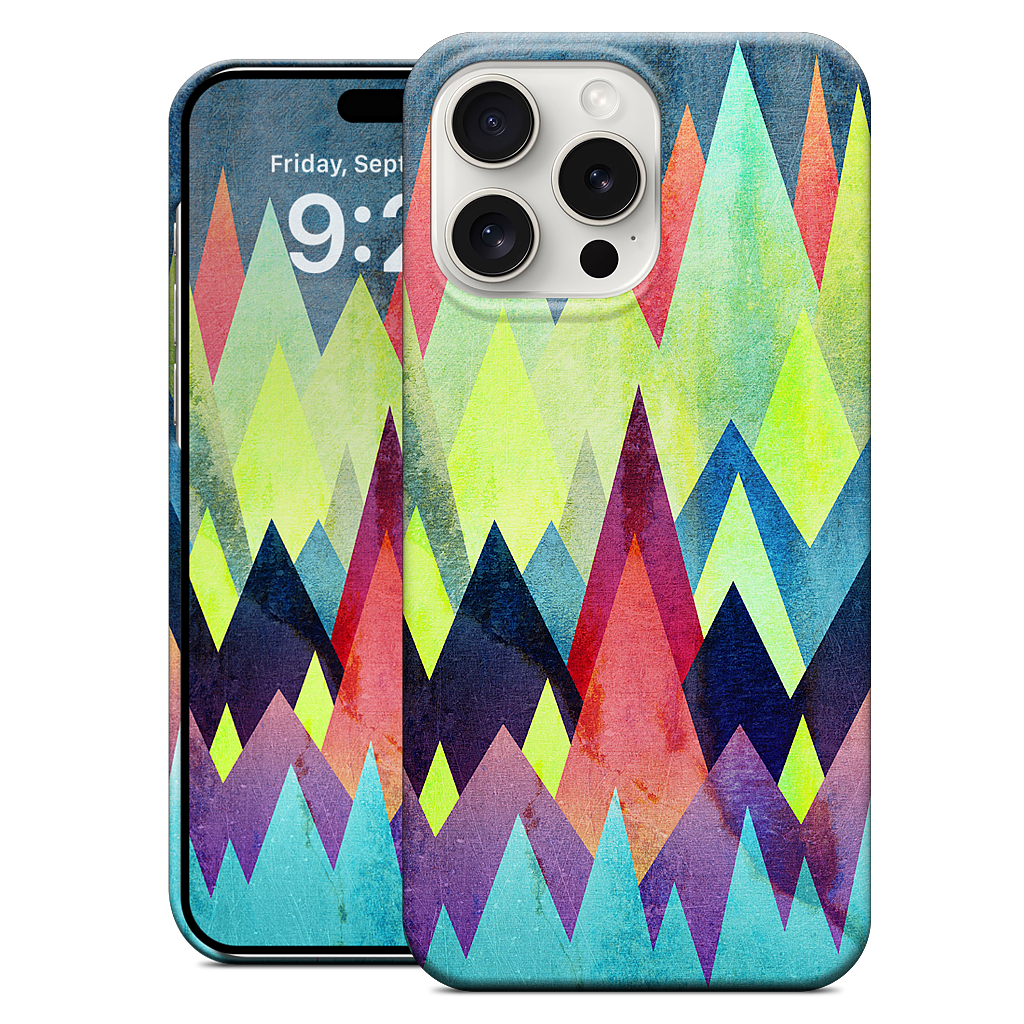 Land of northern lights iPhone Case