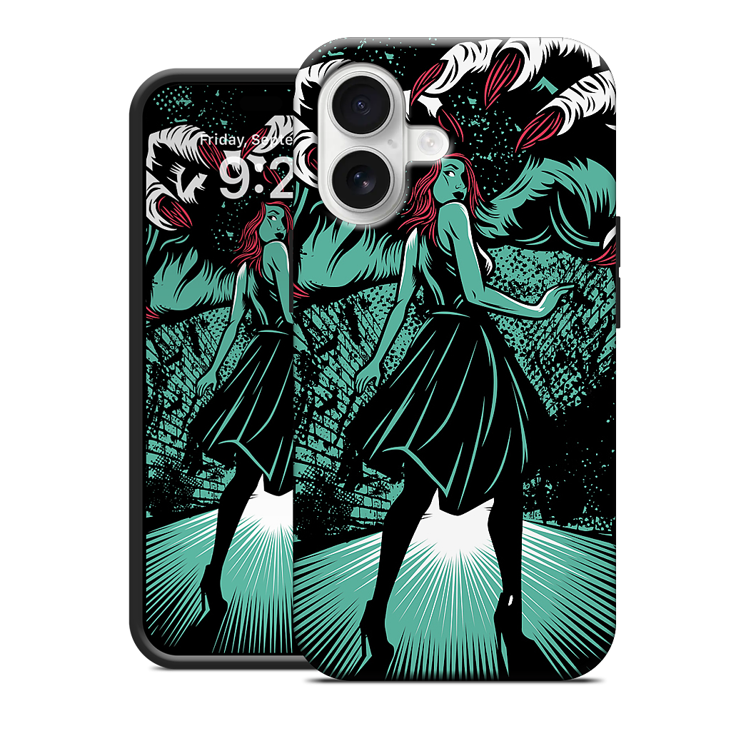 Molly vs The Zombie iPhone Case