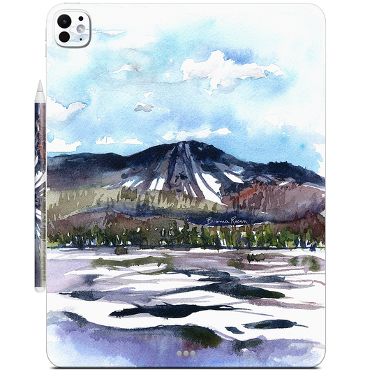 Ski Mountain iPad Skin