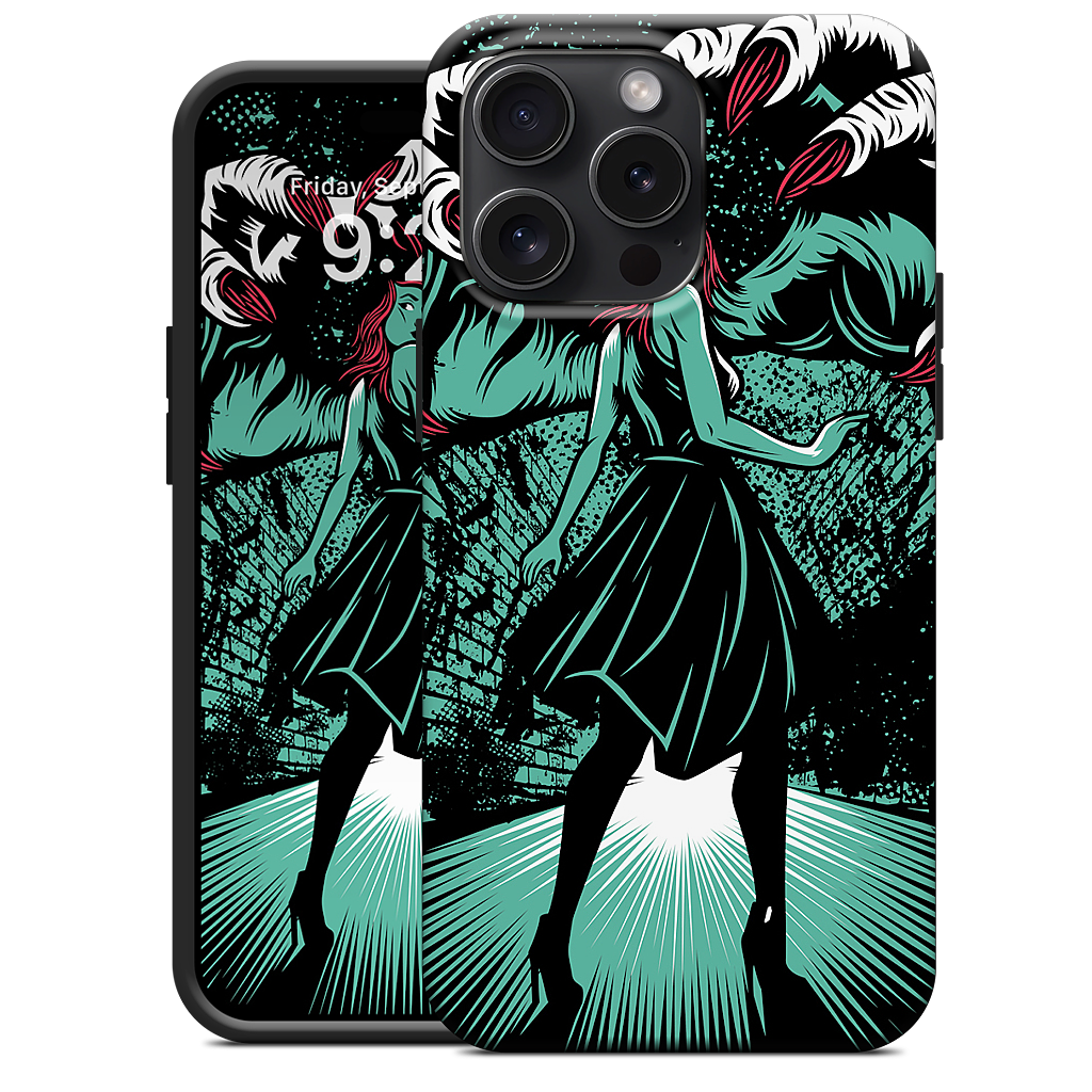 Molly vs The Zombie iPhone Case