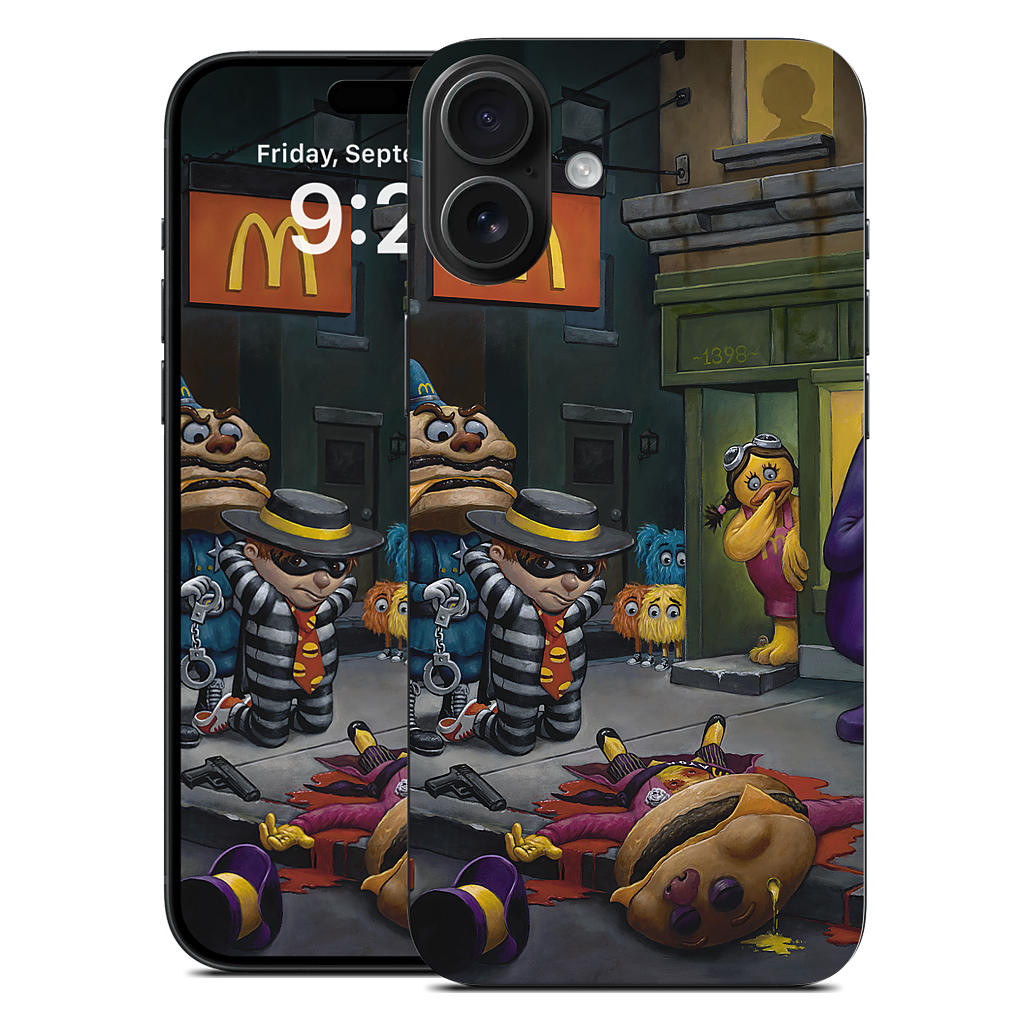 McCheese Gets Greased iPhone Skin