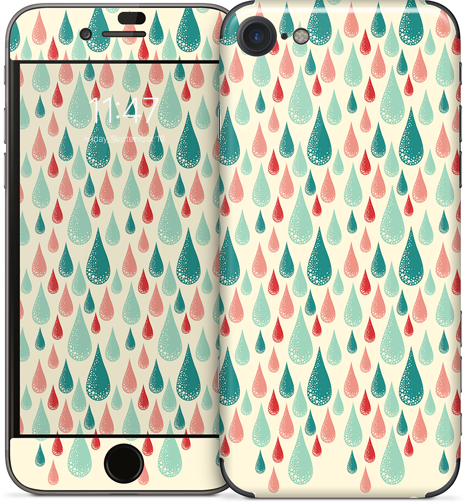 Rain Drops iPhone Skin