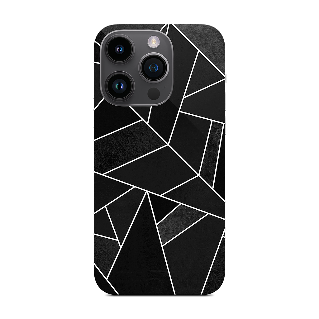 Black Stone iPhone Skin