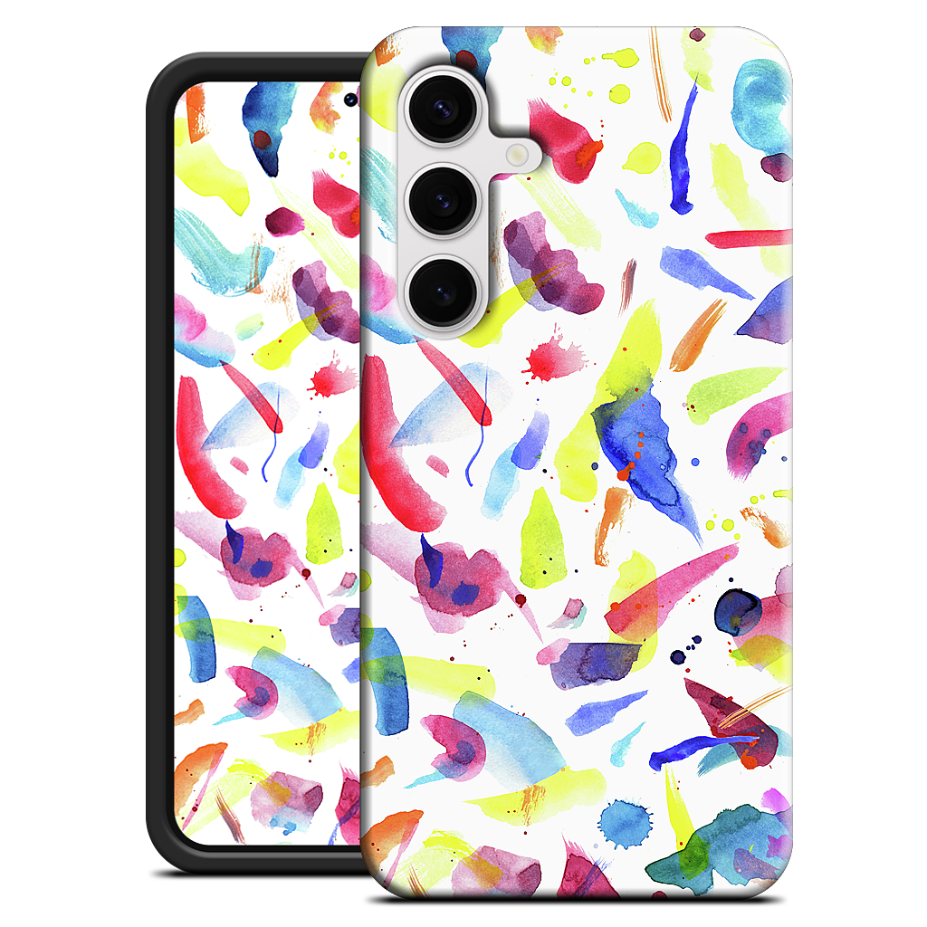 Watercolor Summer Brushstrokes Samsung Case