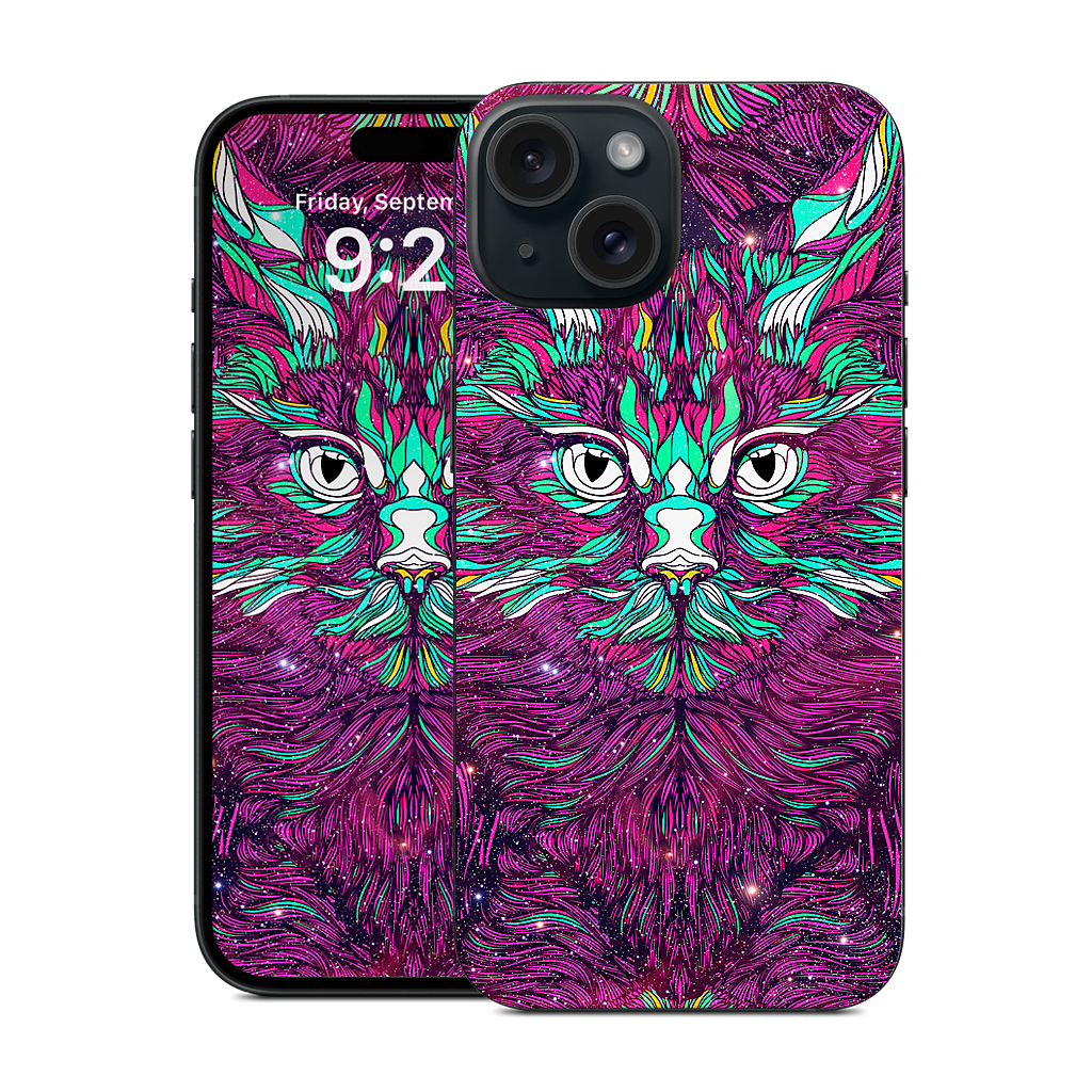 Space Cat iPhone Skin