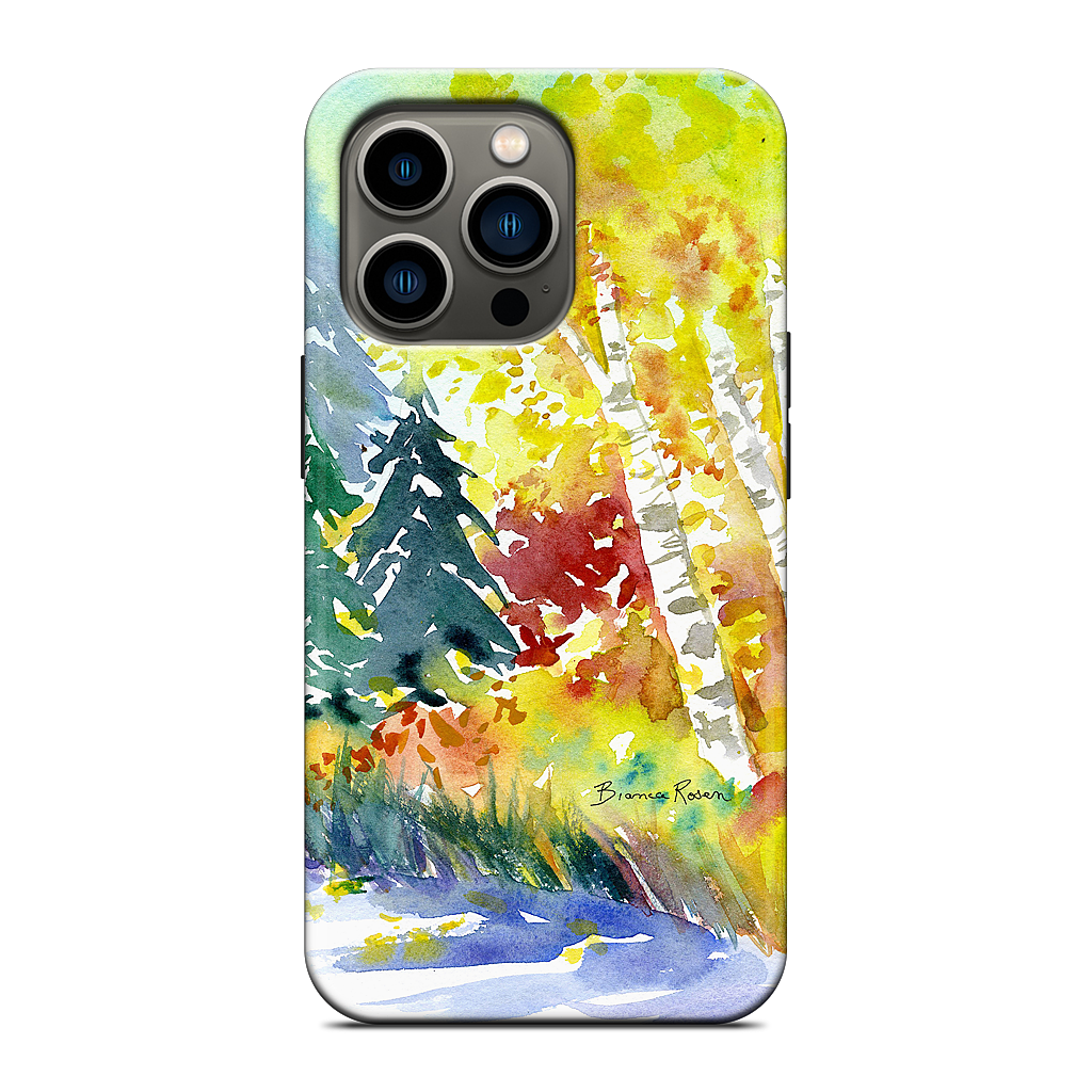 Fall Trees iPhone Case