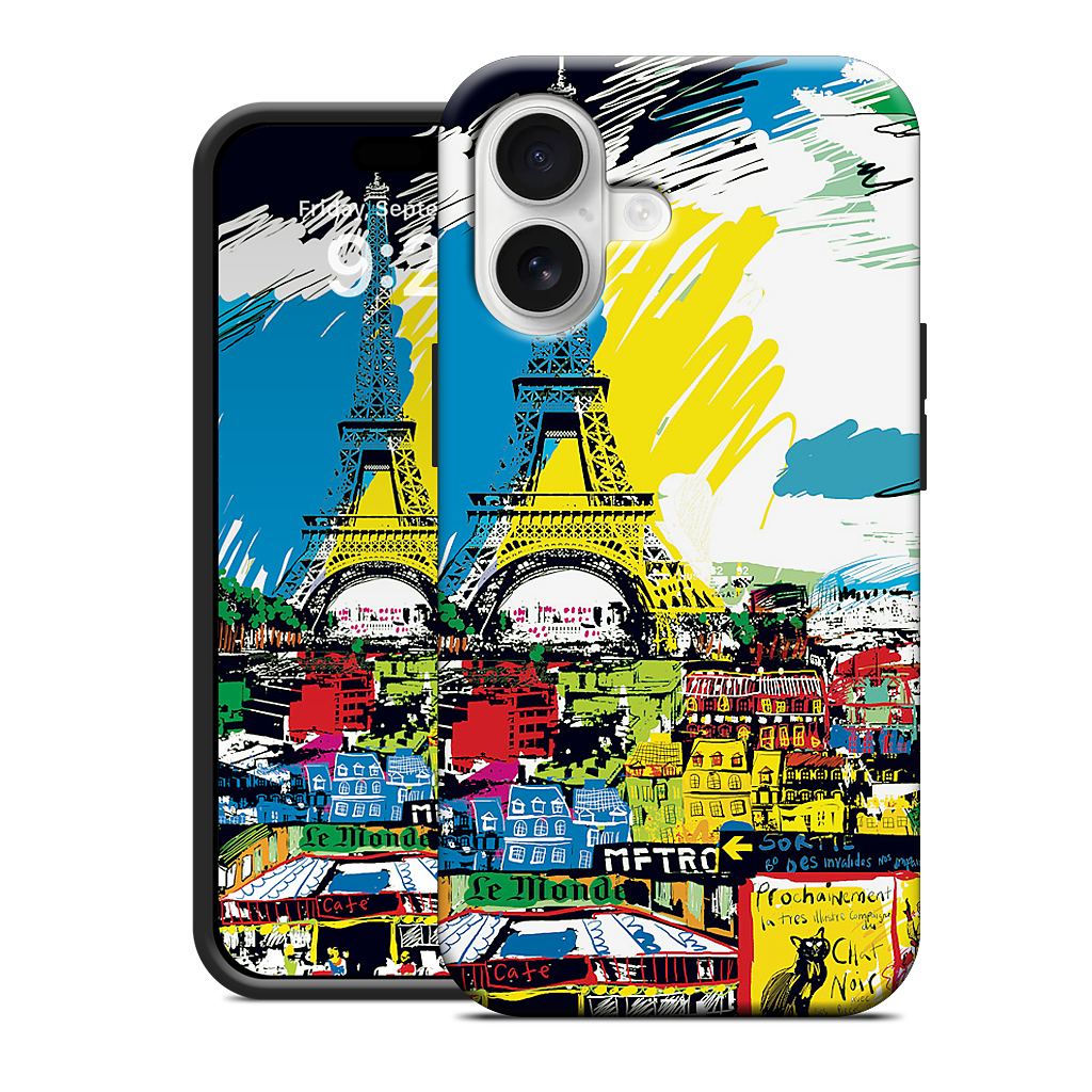 Paris Skyline iPhone Case