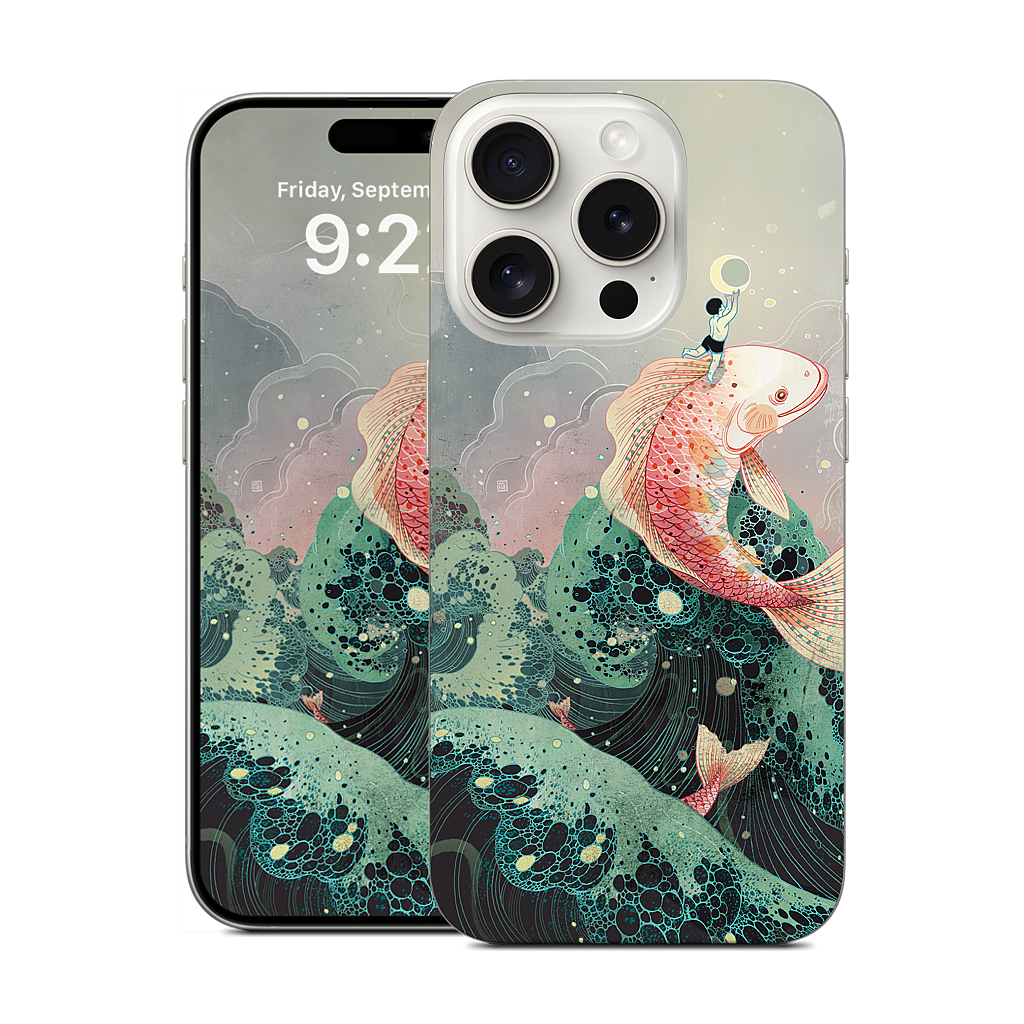 Mooncatcher iPhone Skin