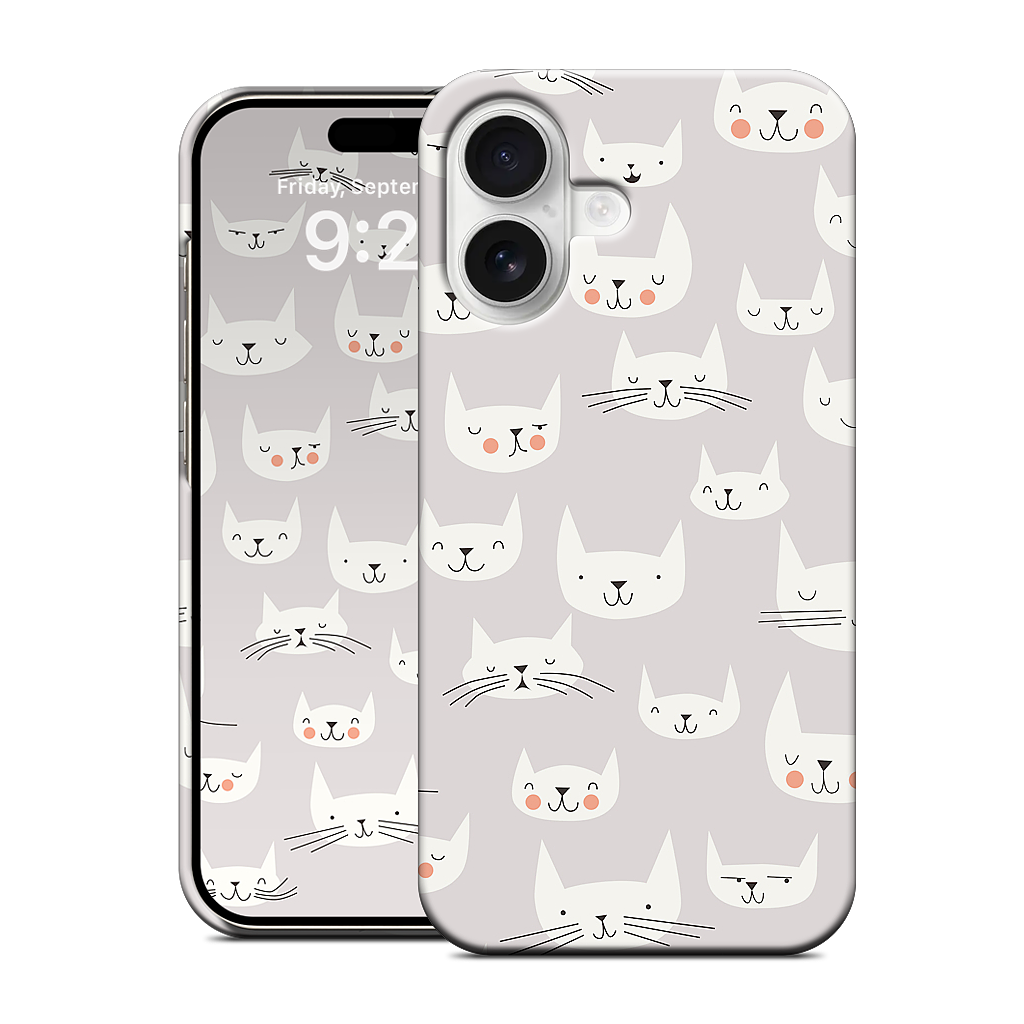 Cat Faces iPhone Case