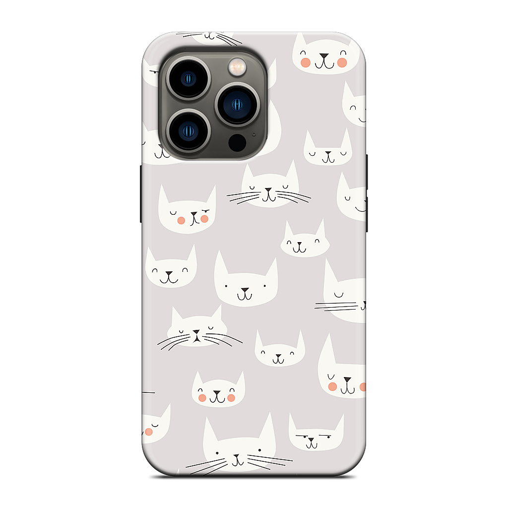 Cat Faces iPhone Case