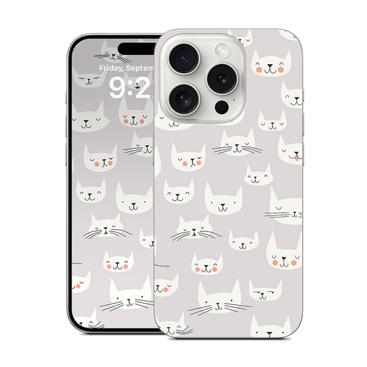 Cat Faces iPhone Skin